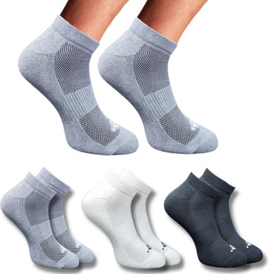 ecosync Unisex Solid Low Cut(Pack of 3)