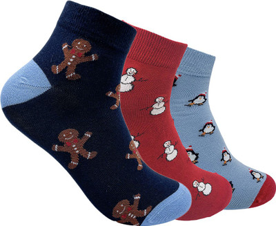 Mint and Oak Men Printed Ankle Length(Pack of 3)