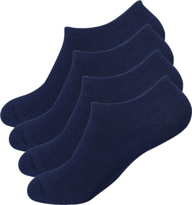 FABdon Men & Women Solid Low Cut(Pack of 4)