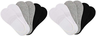 RamNRetail Men & Women Self Design Ankle Length, Low Cut, Peds/Footie/No-Show(Pack of 6)