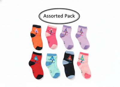 Anjaneya Unisex Graphic Print Ankle Length(Pack of 6)