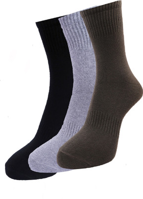 Dollar Men Solid Calf Length(Pack of 3)