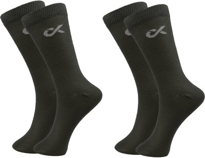 XJARVIS Men Solid Calf Length(Pack of 2)