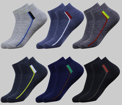 BLESSICA Men Ankle Length(Pack of 6)