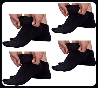 Creeknest Women Solid Ankle Length(Pack of 4)