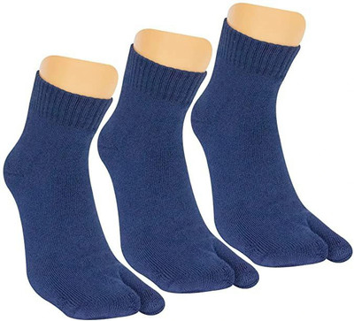VAPINDIA Women Solid Mid-Calf/Crew(Pack of 3)
