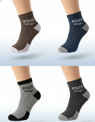 Bishka fashion Men & Women Striped Ankle Length(Pack of 2)