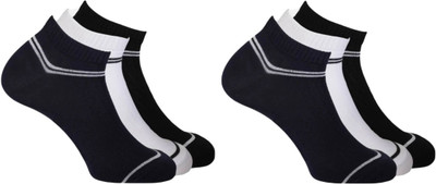 Akeet Trend Men Striped Ankle Length(Pack of 6)