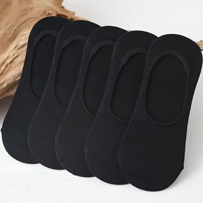 owilens Men Solid Peds/Footie/No-Show(Pack of 5)