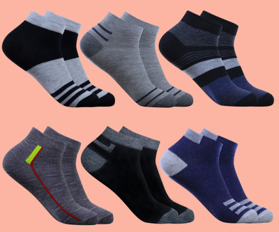 krijo Men Ankle Length(Pack of 6)