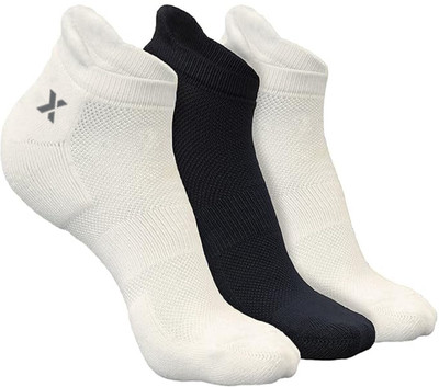 RECKZOZ Men Solid Ankle Length(Pack of 3)