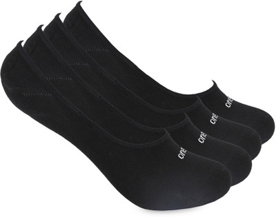 one8 By Virat Kohli Men's No Show Invisible Low-Cut Loafers & Sneakers Liners Socks Men Solid Peds/Footie/No-Show(Pack of 4)