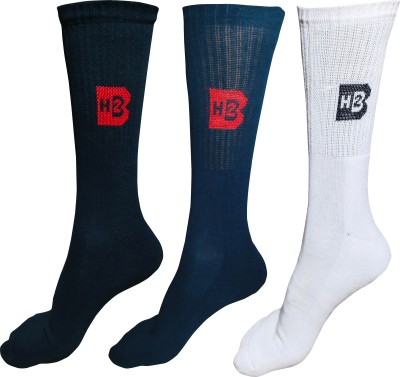 Brimba H2 Men Solid Mid-Calf/Crew(Pack of 3)