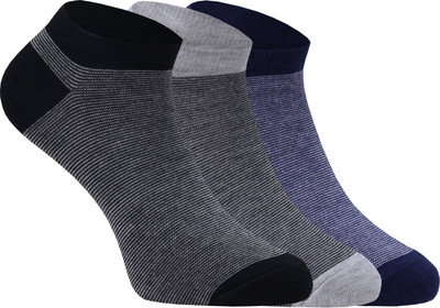 Soxbae Men Self Design Ankle Length(Pack of 3)
