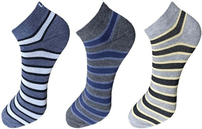 Arsha lifestyle Men Solid Ankle Length(Pack of 3)