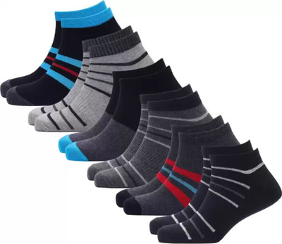 Winget Men & Women Striped Ankle Length(Pack of 6)