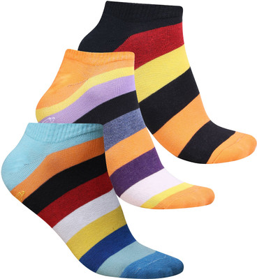 Dollar Men Self Design Low Cut(Pack of 3)