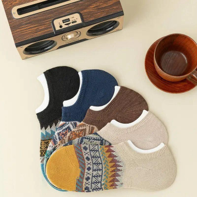 FABLISS Men Self Design Ankle Length(Pack of 5)