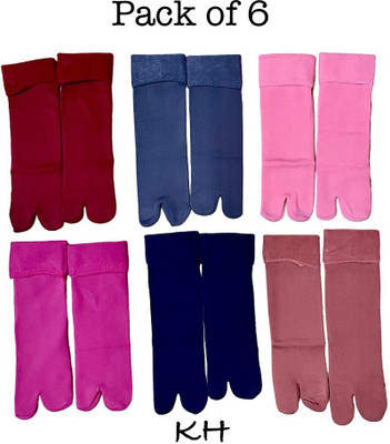 kailash hosiery Women Calf Length(Pack of 6)