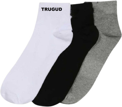 vactly Men & Women Self Design Ankle Length(Pack of 3)