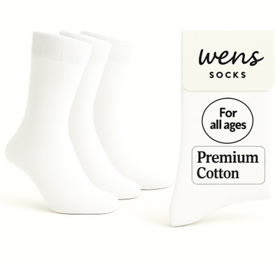 Wens Unisex Mid-Calf/Crew(Pack of 3)