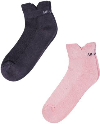 Air Garb Unisex Solid Ankle Length(Pack of 2)