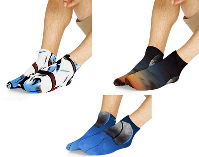 mefunky Men Printed Ankle Length(Pack of 3)