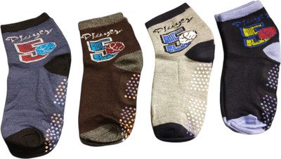 DEERGH ENTERPRISE Baby Boys & Baby Girls Ankle Length(Pack of 4)