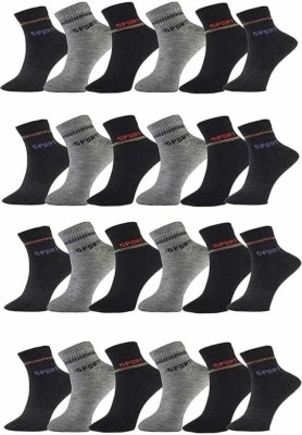 JD DASSSON Men Solid Ankle Length(Pack of 6)