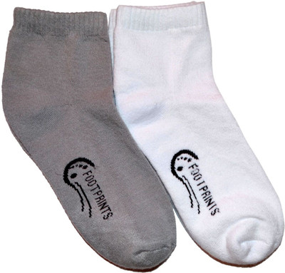 Footprints Men Solid Ankle Length(Pack of 2)
