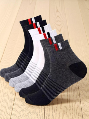 KALKA HOSIERY Men Solid Ankle Length