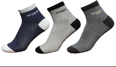 Akeet Trend Men Embellished Ankle Length(Pack of 3)