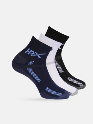 HRX by Hrithik Roshan Men Solid Ankle Length(Pack of 3)