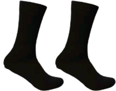 JPT Men Solid Calf Length, Mid-Calf/Crew(Pack of 2)