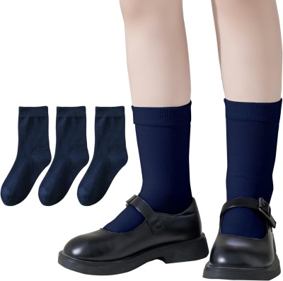 KETKAR Boys & Girls Solid Ankle Length(Pack of 3)