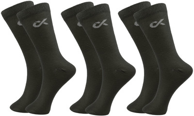 XJARVIS Men Solid Calf Length(Pack of 3)