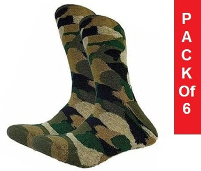 FATON Men Printed Calf Length(Pack of 6)