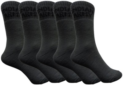 VOICI Men Solid Calf Length(Pack of 5)