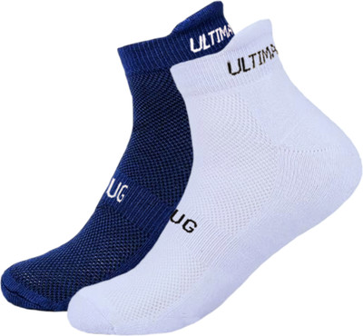 ULTIMATE GOAL Men Solid Ankle Length(Pack of 2)