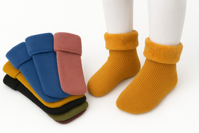 KETKAR Boys & Girls Solid Ankle Length(Pack of 6)