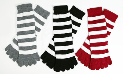WKLOUYHE Men & Women Striped Ankle Length(Pack of 3)