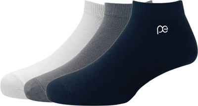 PETER ENGLAND Men Solid Ankle Length(Pack of 3)