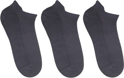 SOCKSXPRESS Bamboo Men Solid Ankle Length(Pack of 3)