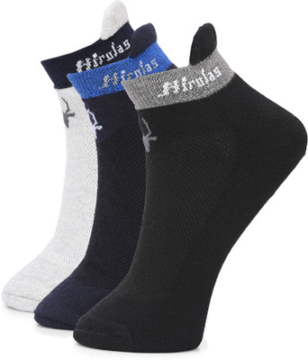 Hirolas Men Ankle Length(Pack of 3)