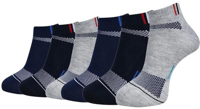 JEMOX Men Self Design Ankle Length(Pack of 5)