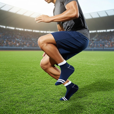 feetbyfoot Men Striped Ankle Length