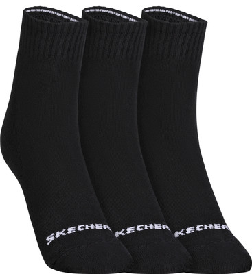 Skechers Men Solid Ankle Length(Pack of 3)