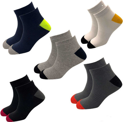 RANDRA Unisex Ankle Length(Pack of 5)