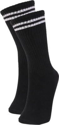 RB TRADERS Men & Women Striped Calf Length(Pack of 3)