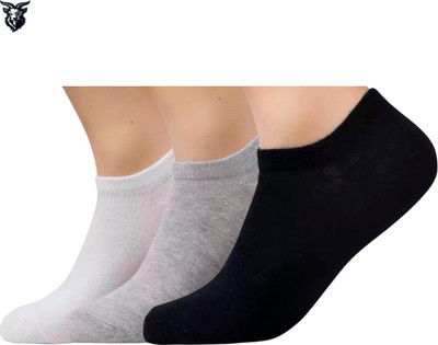 Denimzero Unisex Solid Ankle Length(Pack of 3)